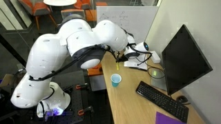 DROID robot manipulation scene
