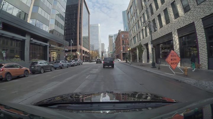 Car / autonomous-driving scene preview
